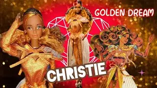 ✨ GOLDEN DREAM CHRISTIE ✨Repro 1980 - 45 Aniversario UNBOXING Y REVIEW#barbiemattel#barbiedoll#doll 
