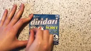 Diridari Rubbellos von Lotto Bayern aufgerubbelt - www.losrubbeln.com