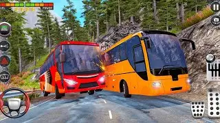 Bus Simulator Ultimate | Bus Racing & Chasing | Dangerous Overtaking On Narrow Road