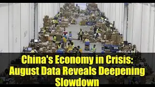China's Economy in Crisis: August Data Reveals Deepening Slowdown | Economic Analysis 2025