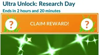 Amazing Shiny for limited time...(Ultra Unlock: Research day)