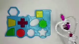 Formas geom&eacute;tricas quadrado, tri&acirc;ngulo, circulo, estrela. Play Square, circle, star. #shapes