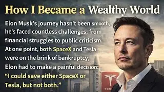 How Elon Musk Became Rich /Learn English with a True Story 🇬🇧