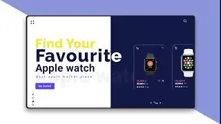 Apple watch web UI animation in adobe XD