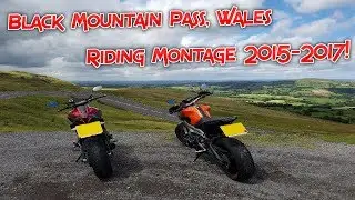 #190 Black Mountain Pass, Wales - Riding Montage 2015-2017!
