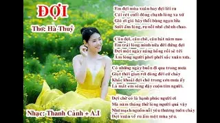 Đợi # Nhạc Thanh Cảnh # Thơ Hà Thuỷ # Tiếng hát Lê Đức