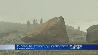 Sneaker wave sweeps away Portland teen
