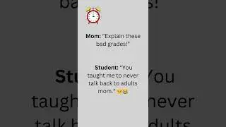 &ldquo;Smart Comeback 😂 | Student vs Parent&rdquo;#FunnyShorts #StudentJokes #ParentJokes
