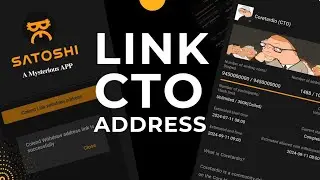 How to Link CTO Withdraw Address on Satoshi App
