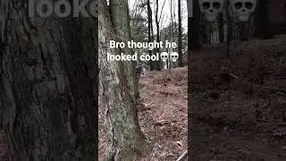 Joking trail isn&rsquo;t finished🥶 #dirtbike #mountainbiking #bike #gopromtb #downhill