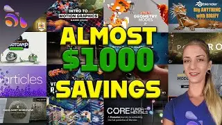 GET ALMOST $1K OF PRO BLENDER COURSES FOR $30 Superhive EDUCATION BUNDLE