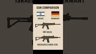 IMI Galil (Israel)Heckler & Koch G36 (Germany) 🇷🇴🇺🇸