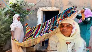 في البادية/ فرحاتها من كازا💸 كيوجدو لضياف جاين عندنا 😂لوليدة بغات توجد سفة🥰😂