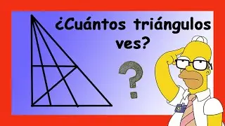 ✅👉 ¿Cuantos triángulos ves?
