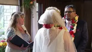 Mehul & Carla's Minimony Ceremony at Redfield Estate