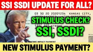 НОВАЯ ИНФОРМАЦИЯ О ВЫПЛАТАХ СТИМУЛИРУЮЩИХ ПОСОБИЙ ДЛЯ ВСЕХ ПОЛУЧАТЕЛЕЙ SSI SSDI И VA? ЧТО ВАМ НУЖ...