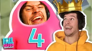 SmeerMike's first WIN @ Fall Guys (stream highlight) part 4