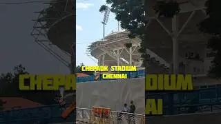 Chepauk Stadium 🇮🇳#shorts #shortvideo #trending #travel #chennai #india #trendingshorts #cricket
