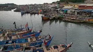 Fishing harbour Elmina