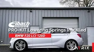 Eibach PRO-KIT Lowering Springs 25mm/30mm installed on BMW F20 LCI 120D!