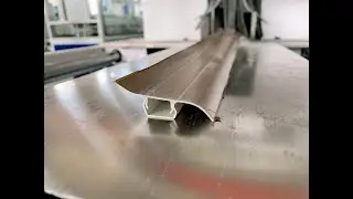 BOGDA PVC Skirting Board Profile Plinth Extrusion Machine, sales@bogdamachine.com