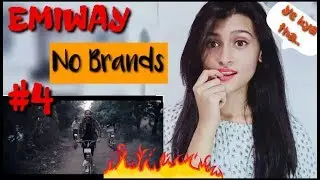 EMIWAY - NO BRANDS #4 (NO BRANDS EP)  I ONE TAKE OFFICIAL VIDEO I Pahadigirl reaction