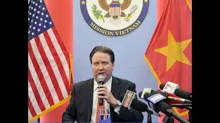 Đại sứ Mỹ tại Việt Nam Marc Knapper&nbsp;t&oacute;m lược quan hệ đối t&aacute;c Hoa Kỳ - Việt Nam trong năm 2023