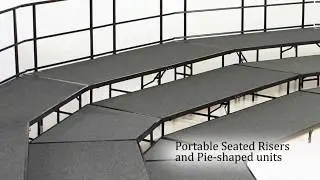 National Public Seating Portable Stages & Seated Risers