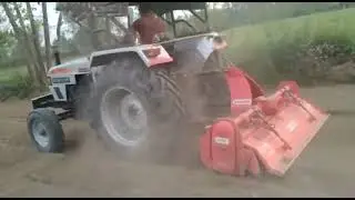 EICHER 557 DI TRACTOR PERFORMANCE ON ROTAVATOR ||