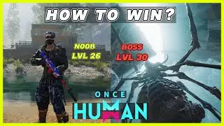 Once Human - is THIS HOW to Defeat the MASSIVE SPIDER Again?