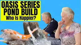 Oasis Series Pond Installation | Building a Fish Cave!