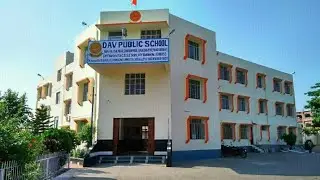 Teachers vs 10th class students volleyball match DAV Public School ara