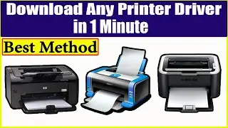 How To Download Any Printer Driver | Printer Driver Kaise Download Kare | Printer Installation Guide