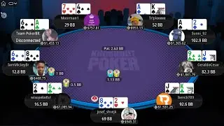 Bounty Builder Series 136-H: $530 bencb789 | Moorman1 | Team PokerBR  - Final Table Replay