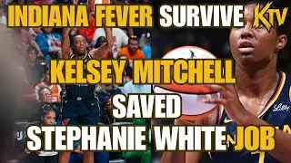Indiana Fever Survive против Sun. Келси Митчелл спешит на помощь, спасая Стефани Уайт от работы е...