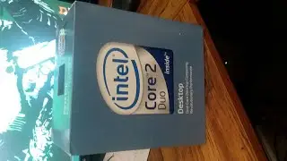 Intel Unboxing Brand New Core 2 Duo E6600 in 2020