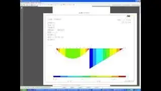 ANSYS Сопротивление материалов. F-09 (эпюры внутренних силовых факторов).