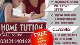 Best Tutor Academy in Karachi | Home tuition Karachi | Tutor academy karachi | Online tutor UK Dubai