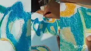 Tutorial : how to make shiv shankar📿📿 with oil pastel colours step by step🙏 art mai bhi bhakti ✨ hai