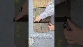 [DIY] Fabric Book cover 📚