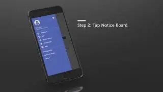 How to navigate the notice board