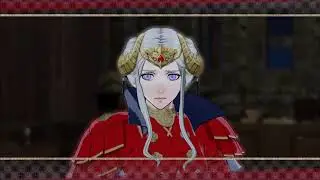 Fire Emblem Three Houses - Edelgard draws Byleth