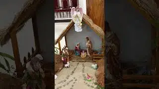 #Beautiful christmas crib inside Holy Family chapel Gogal Margao #Short trending video 📸&pound;