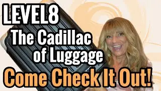 LEVEL8 20 inch Hardshell Carry On Suitcase Review WOW! Sold on Amazon #level8 #luggage