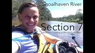 Solo Packrafting the Shoalhaven River from source to sea - Section 7 Stewarts Crossing to Mongarlowe