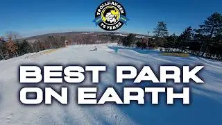 POV: TROLLHAUGEN COURSE PREVIEW (WORLDS LONGEST KINK RAIL) #snowboarding