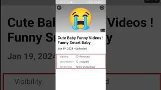 YouTube Community Guidelines Warning Video Delete