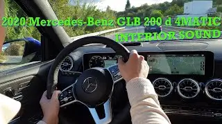 2020 Mercedes-Benz GLB 200 d 4MATIC - driving noise | autofilou [4K60p]