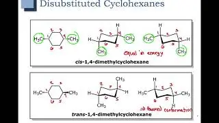 Ch 4 - Part 5 - Substituted Cyclohexanes