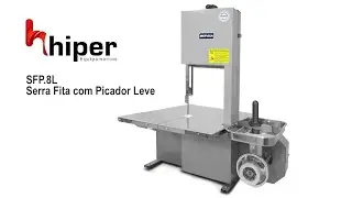 Serra Fita Com Picador 1,78m Boca 8 - Metvisa - SFP8L
